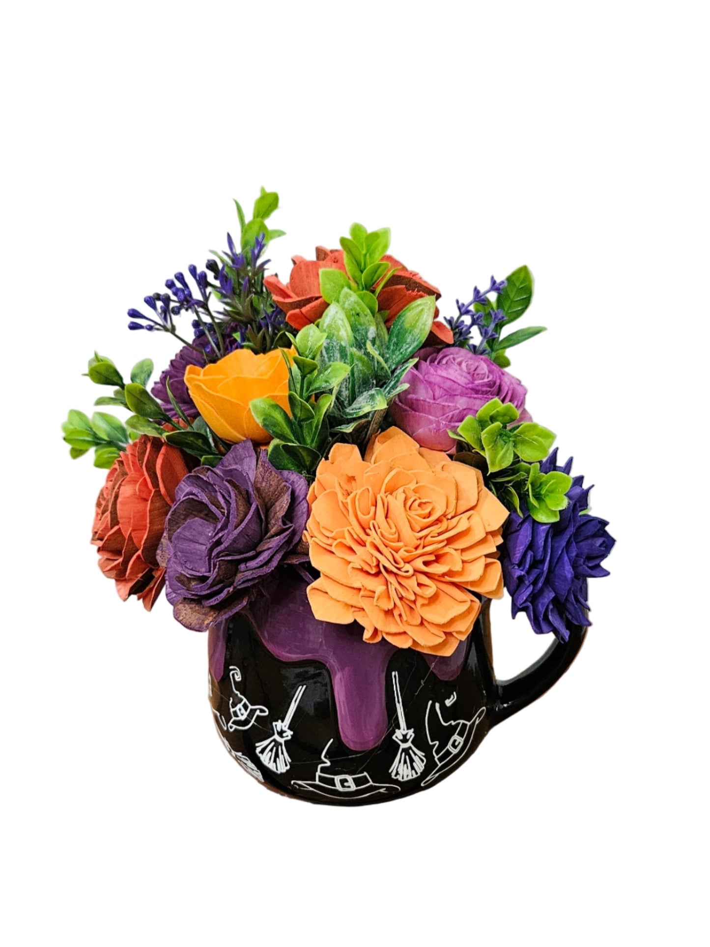 Halloween Mug Arrangements